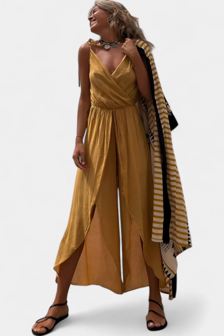 Donatila – Combinaison Coton Lavé Ouvertures